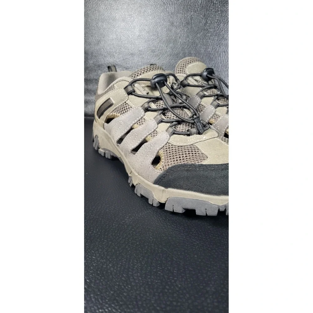 ROCKPORT FAULKNER SHANDAL TREKKER/HIKING Mens 10 SHOE/SANDAL GRAY-BROWN MSRP$95‎